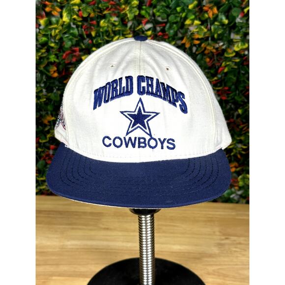 Dallas Cowboys NFL American Needle Super Bowl XXVII World Champs Vintage Hat 90s - Picture 1 of 13
